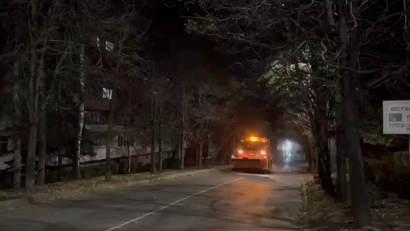 Более 50 тонн соли израсходовали в Кисловодске для обработки дорог 