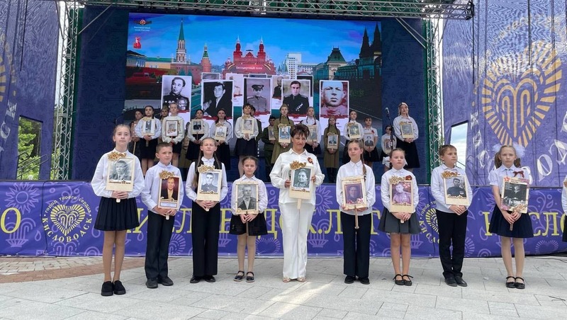 Юные актёры Кисловодска показали спектакль о войне