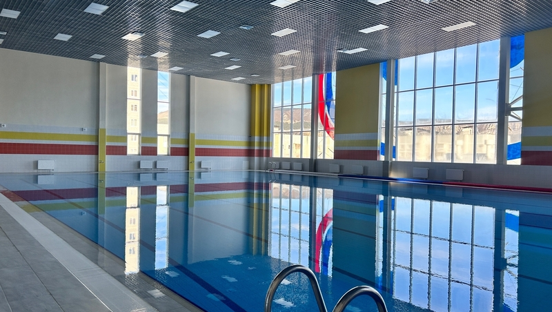 Бассейн открыли в Кисловодске после 34 лет запустения