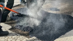 Литой асфальт впервые применили в Кисловодске для ремонта дорог зимой