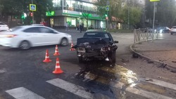 Два авто столкнулись в Кисловодске 