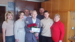 Ветеран ВОВ отметил 95-летие в Кисловодске