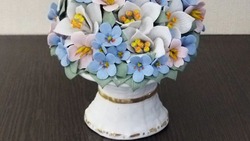Фарфоровые цветы из Кисловодска научат делать на выставке «Россия»