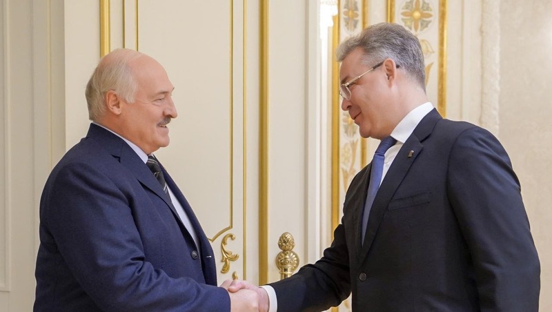 Губернатор Владимир Владимиров обсудил с Александром Лукашенко поставки мебели на КМВ