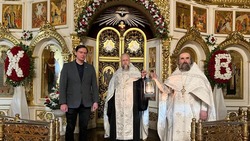 В Кисловодск привезли Благодатный огонь