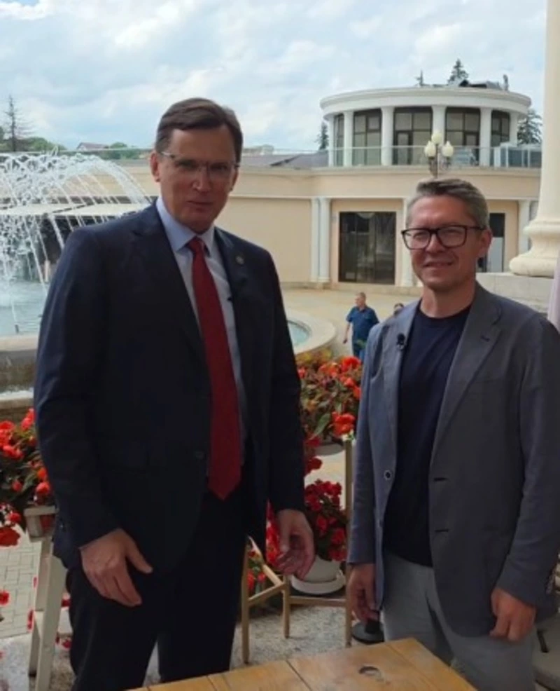 Телеканал «Культура» снимает сюжеты в Кисловодске