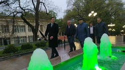 Сенатор Совета Федерации Анатолий Артамонов посетил Кисловодск с рабочим визитом