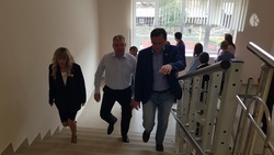Новую школу и строящуюся горбольницу Кисловодска посетил губернатор Ставропольского края