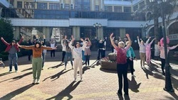 Массовая зарядка ко Всемирному дню здоровья прошла в Кисловодске
