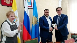 Руководитель фонда «КислоVодск.Zа Наших» получил медаль от Министерства обороны РФ