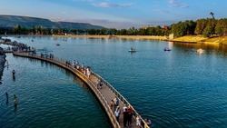 Самый длинный кольцевой пирс в регионе построили в Кисловодске