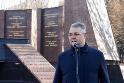 В Пятигорске открыли мемориальный комплекс «Победа» в честь годовщины освобождения города от фашистских захватчиков 