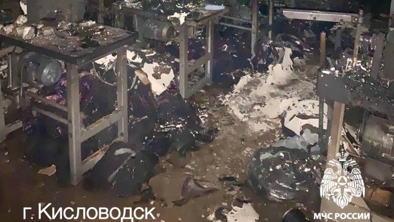 Пожар ликвидировали в Кисловодске на площади 70 кв. м