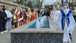 Сезон фонтанов открыли в Кисловодске