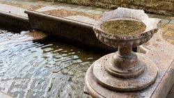 Вандалы испортили фонтан в Кисловодске