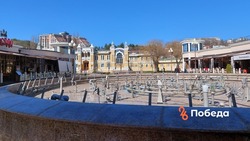 На следующей неделе в Кисловодске запустят курортный фонтан