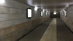 Фальшь-окна с видами на достопримечательности монтируют в подземках Кисловодска