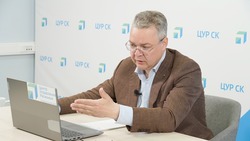 Губернатор Ставрополья подвёл итоги прямой линии со ставропольцами 13 мая