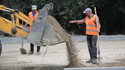 Ремонт дорог продолжается в Кисловодске