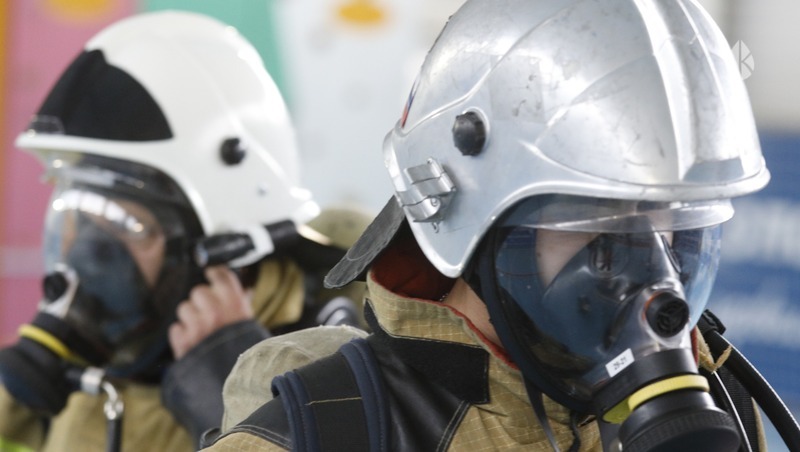 Пожар в цехе по производству обуви ликвидируют в Кисловодске