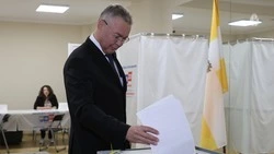 Губернатор Владимир Владимиров проголосовал на выборах на Ставрополье