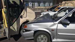 Авария с участием автобуса произошла в Кисловодске 