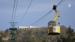 Канатную дорогу в Кисловодске временно закрыли из-за сильного ветра и тумана