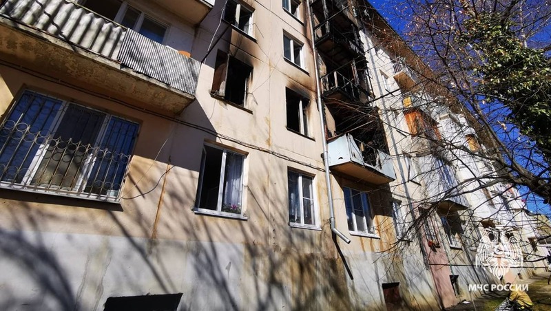 Один человек погиб и семь пострадали в пожаре в Кисловодске 