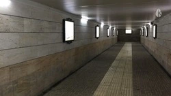 Фальшь-окна с видами на достопримечательности монтируют в подземках Кисловодска