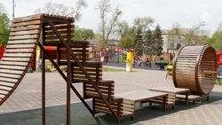 Две детские площадки обустроят в Кисловодске по программе поддержки местных инициатив