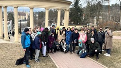 Иностранцы посетили кисловодский парк в рамках фестиваля молодёжи 