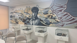 Мурал в честь героя Советского Союза Ивана Двадненко открыли в Кисловодске