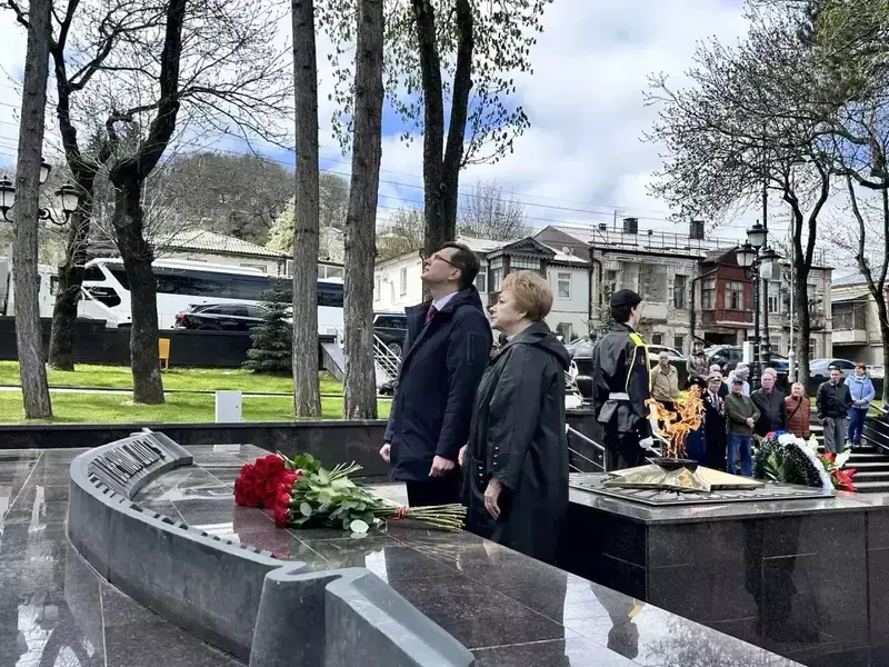 Почётная караульная служба ко Дню Победы стартовала в Кисловодске 